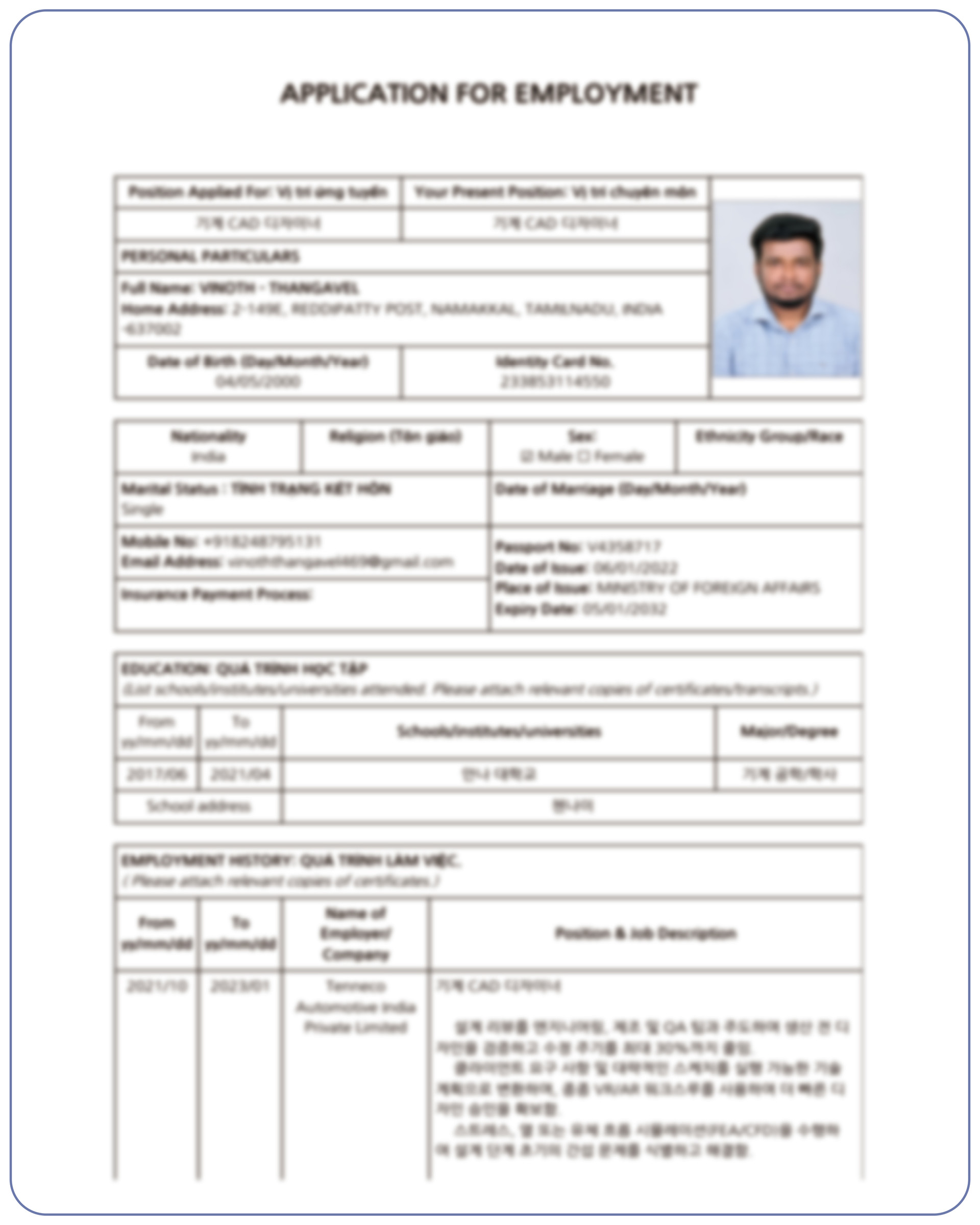 Resume 5
