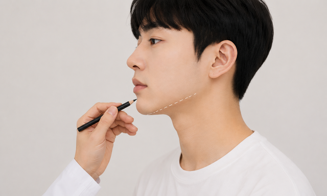 턱끝 디자인