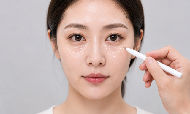 개인별 눈밑 디자인