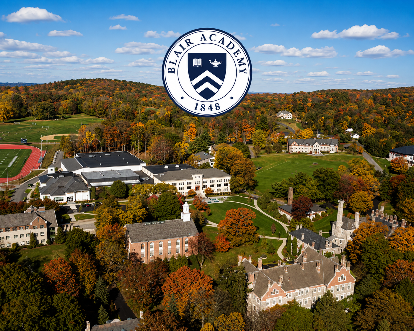 Blair Academy 캠퍼스 전경