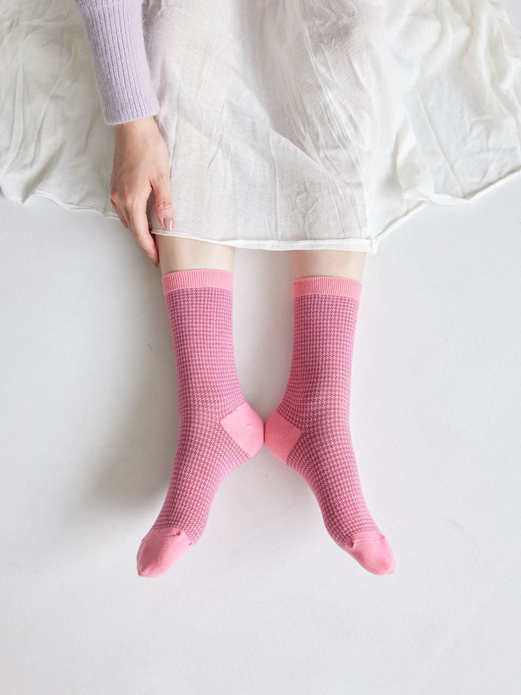 Women's Houndstooth Socks