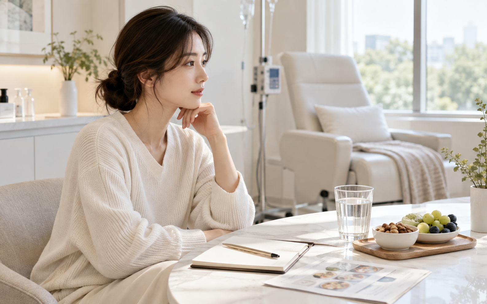 현재 컨디션과 밸런스 상태 확인 이미지