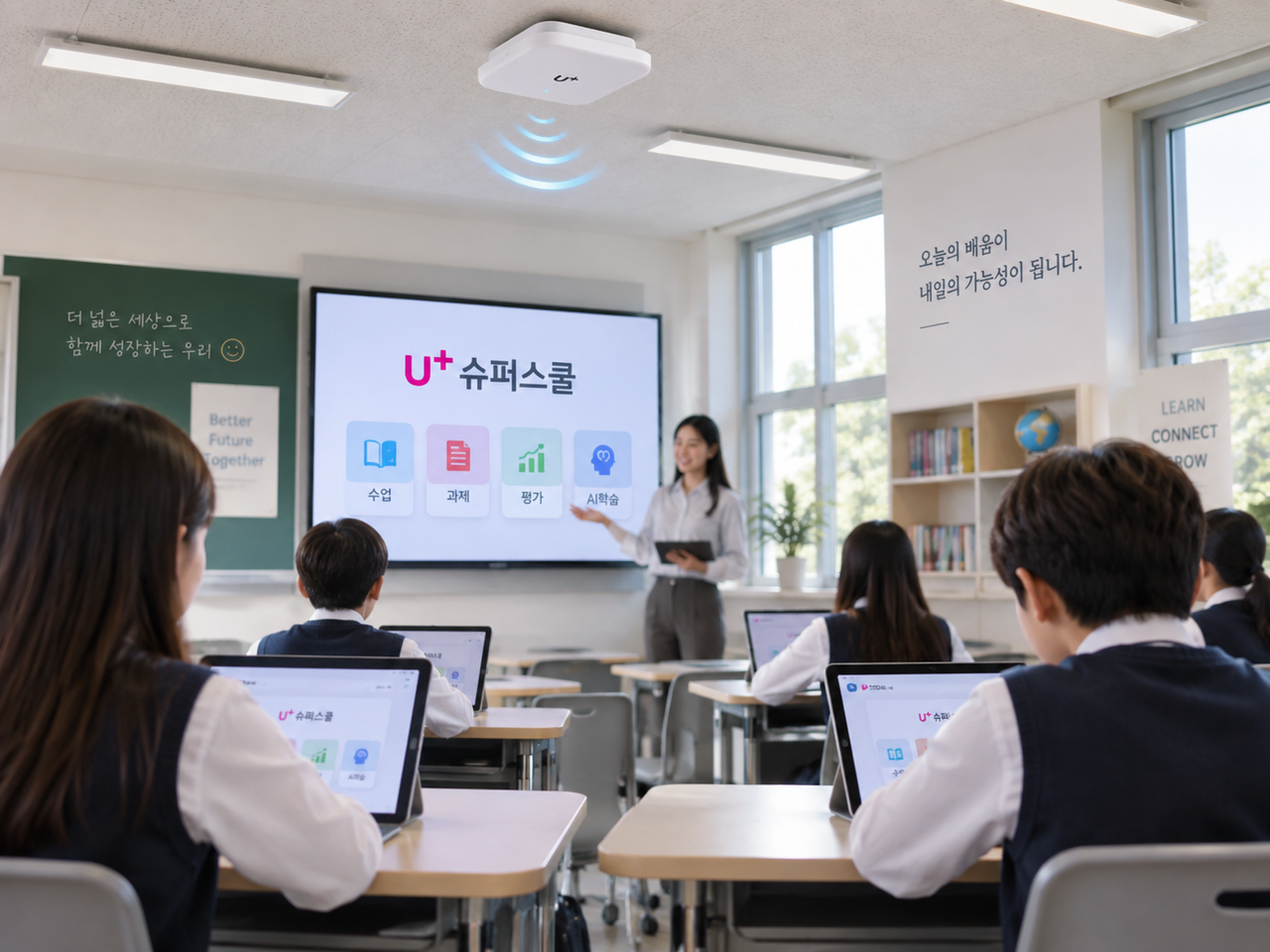 학교 교내 무선망 슈퍼스쿨 구축