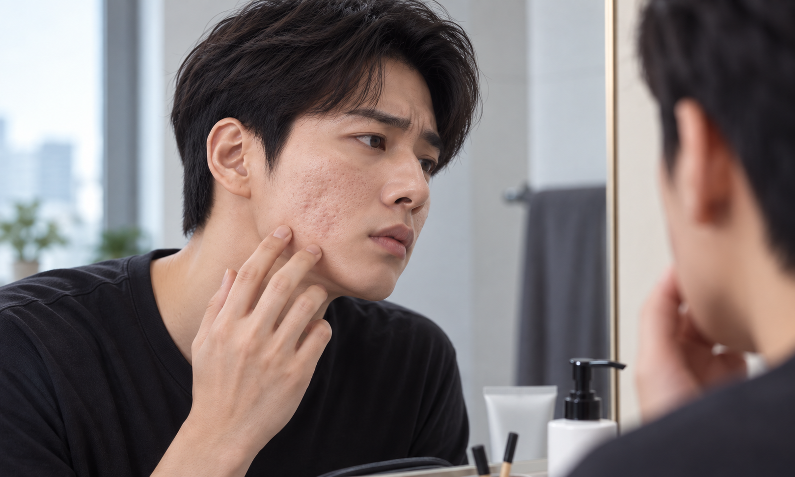 여드름흉터 고민
