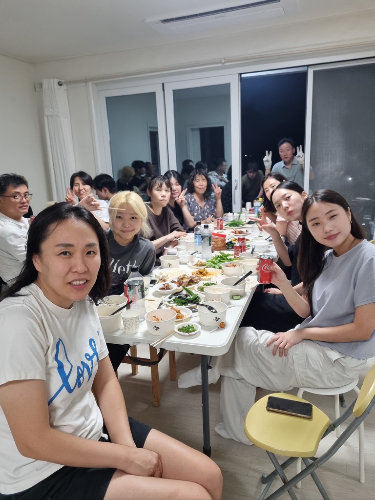수련회 식사교제