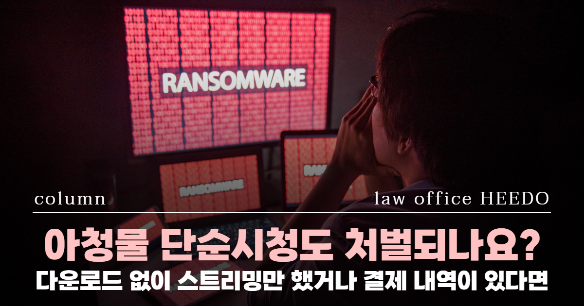 아동청소년음란물, 미성년자 성범죄, 아청법위반 변호사, 성범죄전문변호사, 아동청소년성착취물제작배포구입소지시청