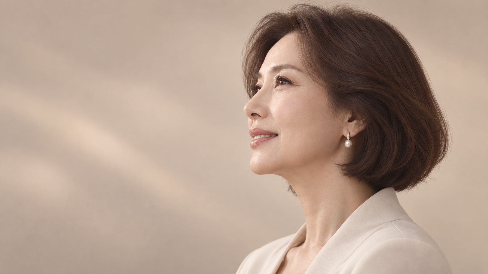 심부볼, 중안면 지방층 하강과 하부볼 처짐