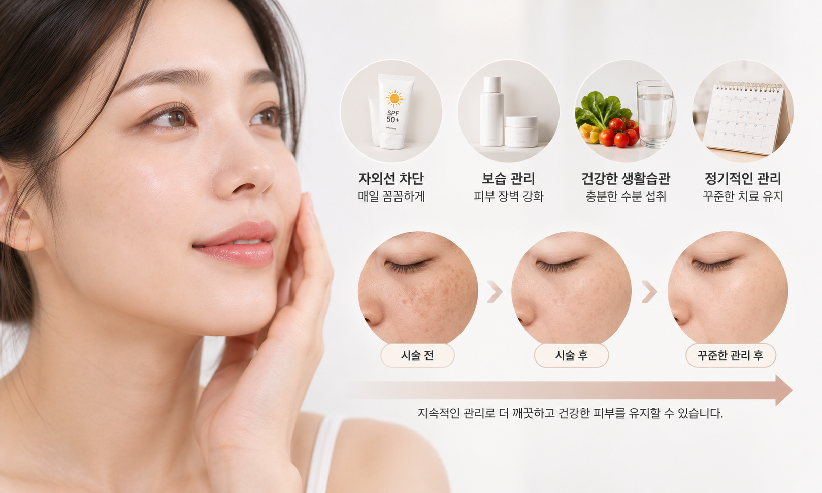 기미 주의사항