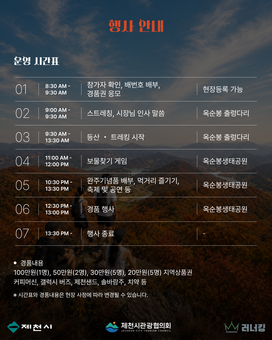 제천 청풍호 자드락길 괴곡성벽길 트레킹 코스 전망