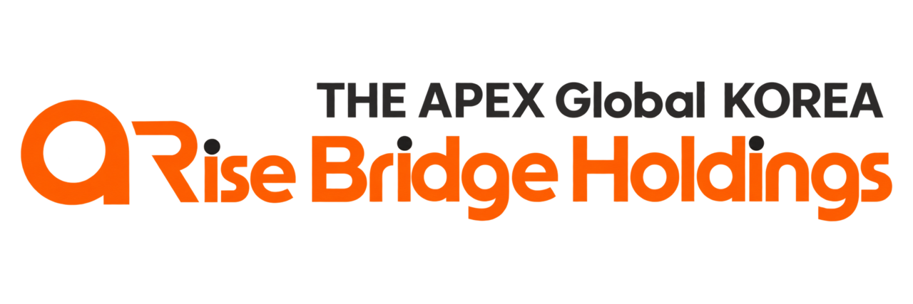 RISE Bridge Holdings / The APEX Global Korea 공식 로고