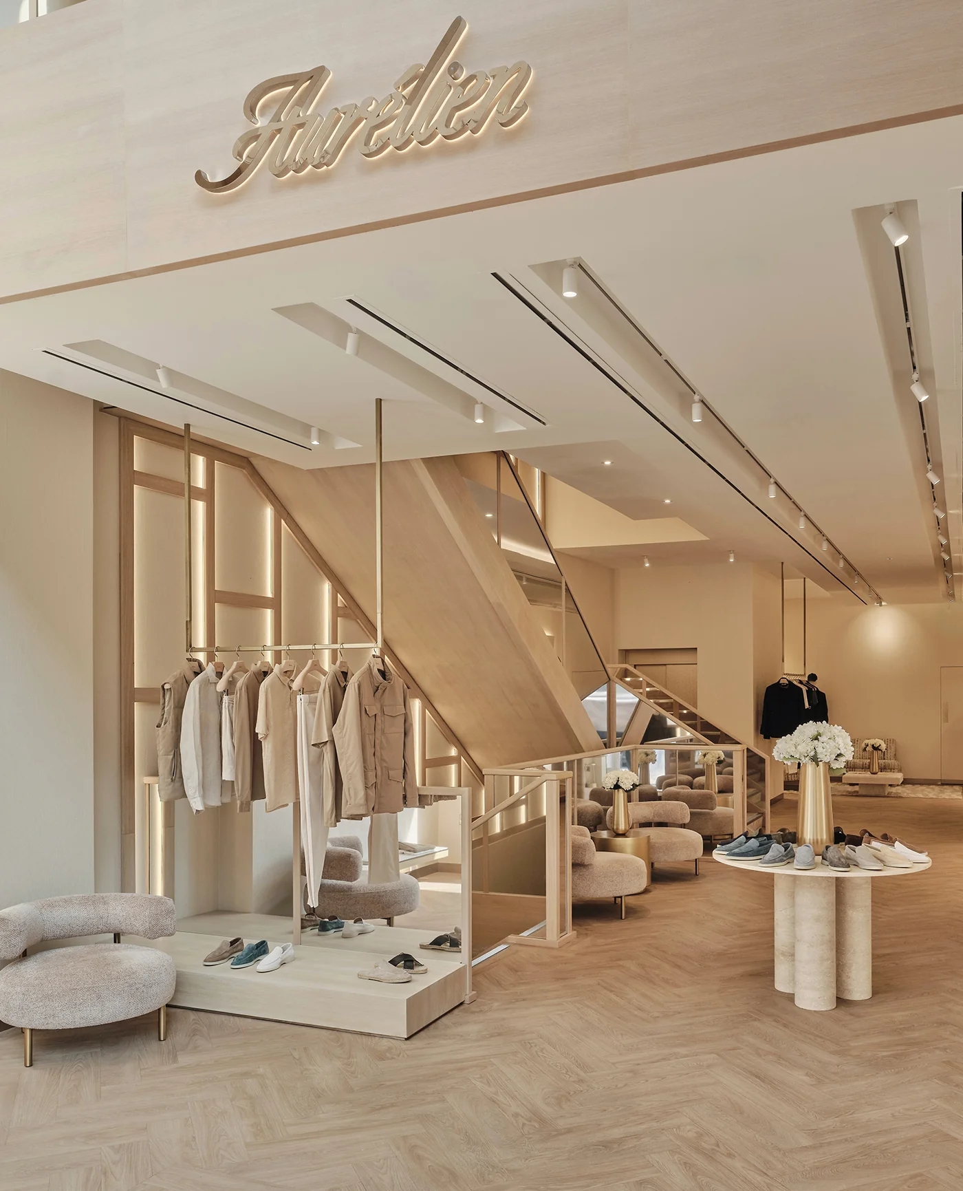 Aurelien Flagship store in Amsterdam.