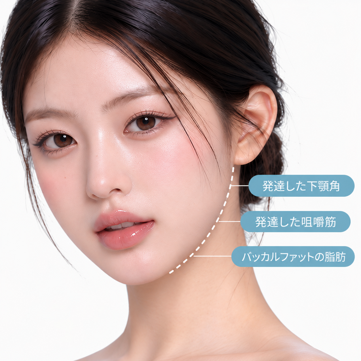 輪郭3点