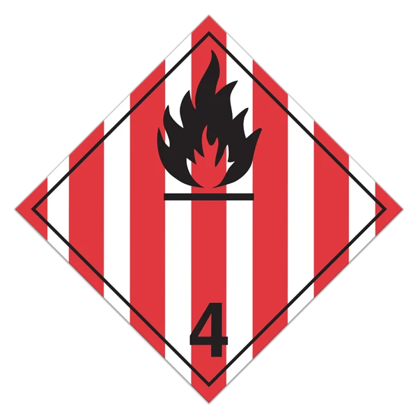 Division 4.1 가연성 고체