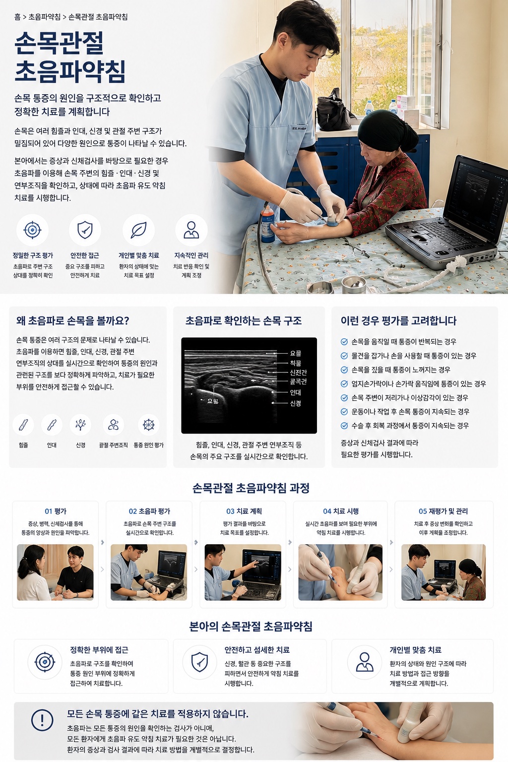 손목관절 본아한의원 초음파약침