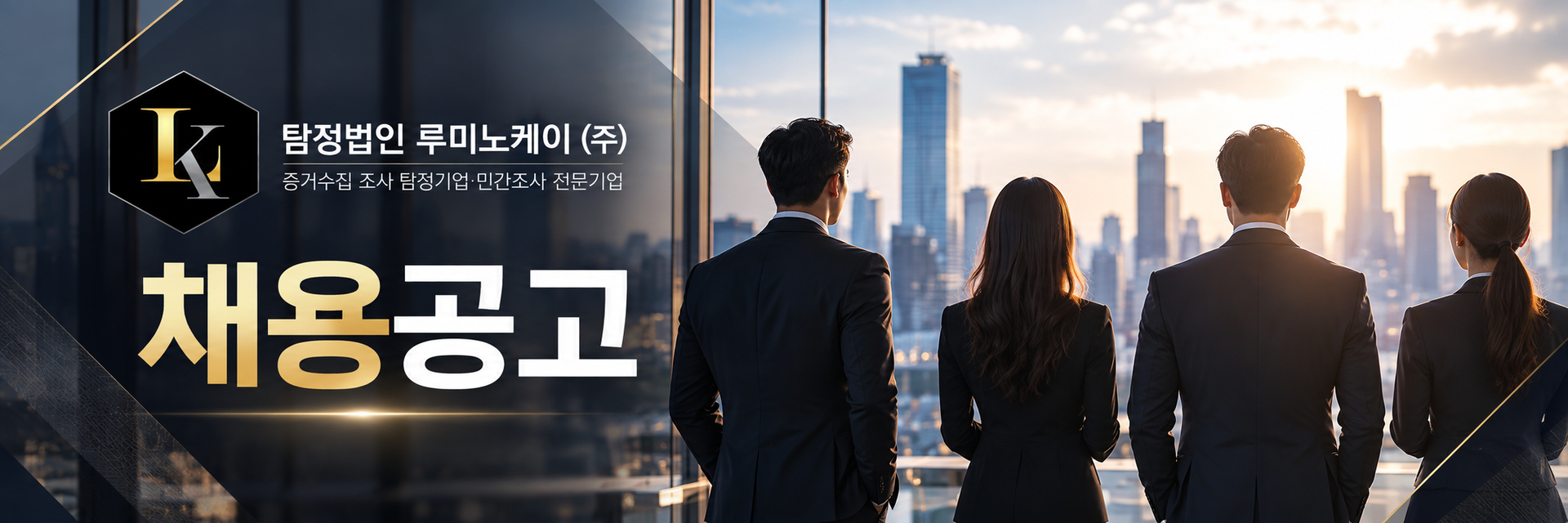 탐정법인 루미노케이 채용공고