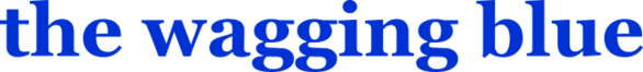 the wagging blue