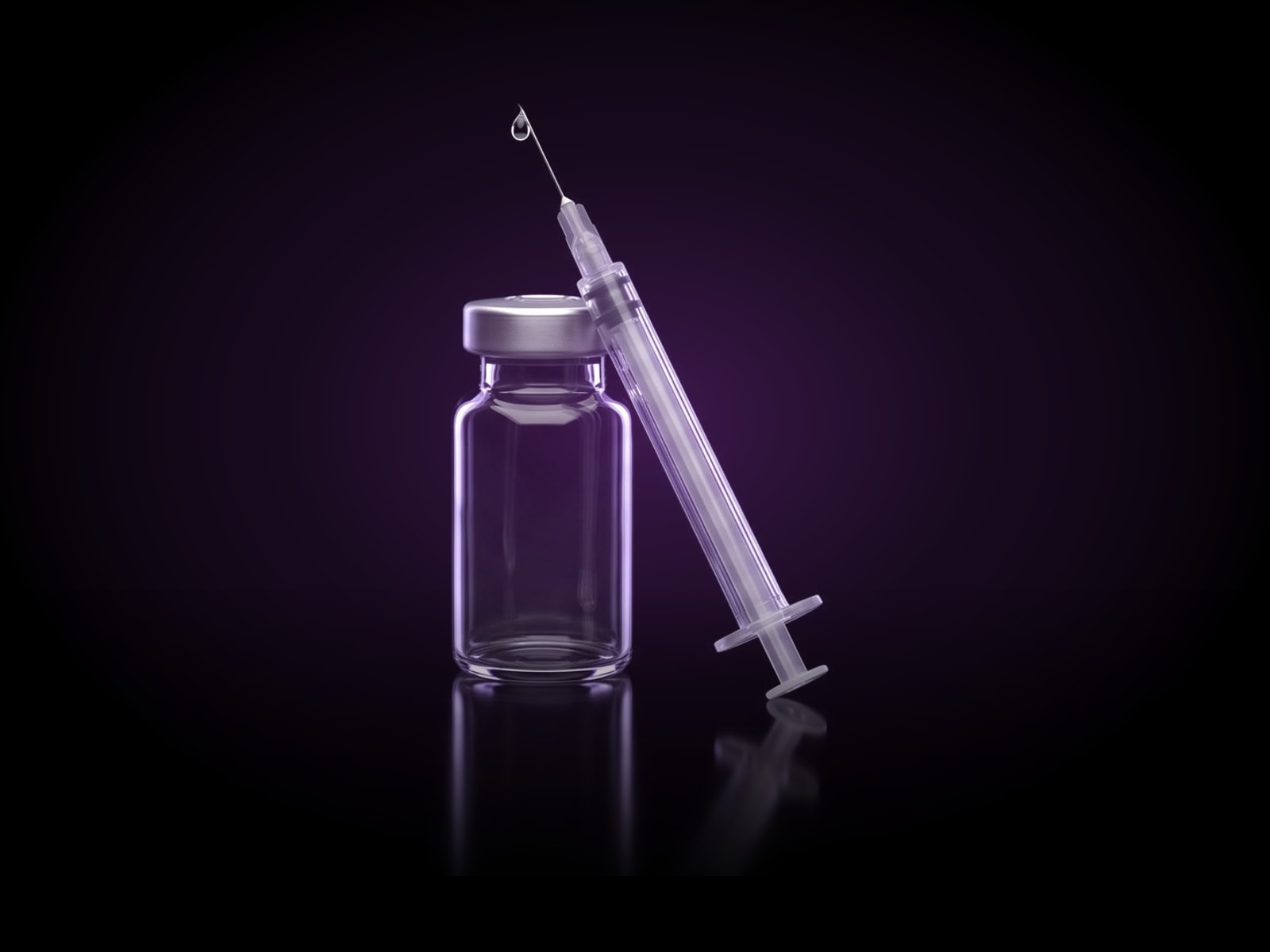 Botulinum toxin vial