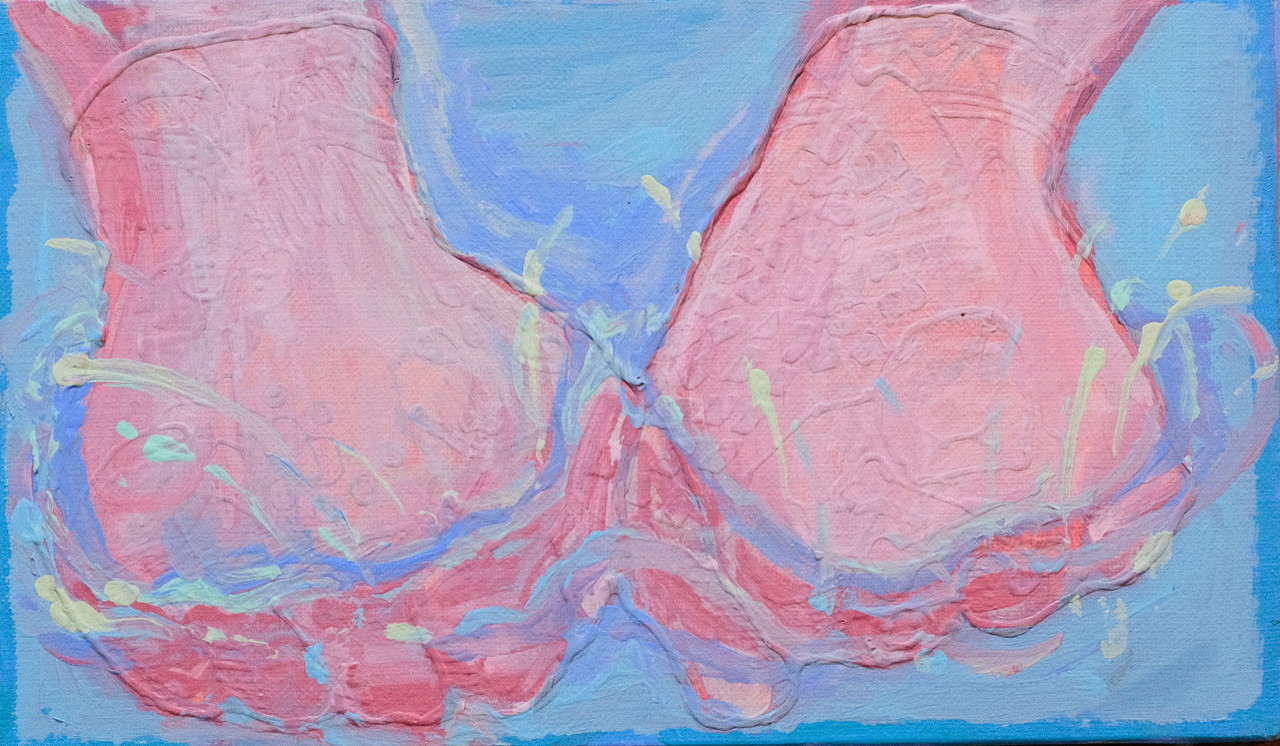 〈화가날 때 나는 아무것도 못해〉, 2026, acrylic on canvas, 27.3 x 22.0cm