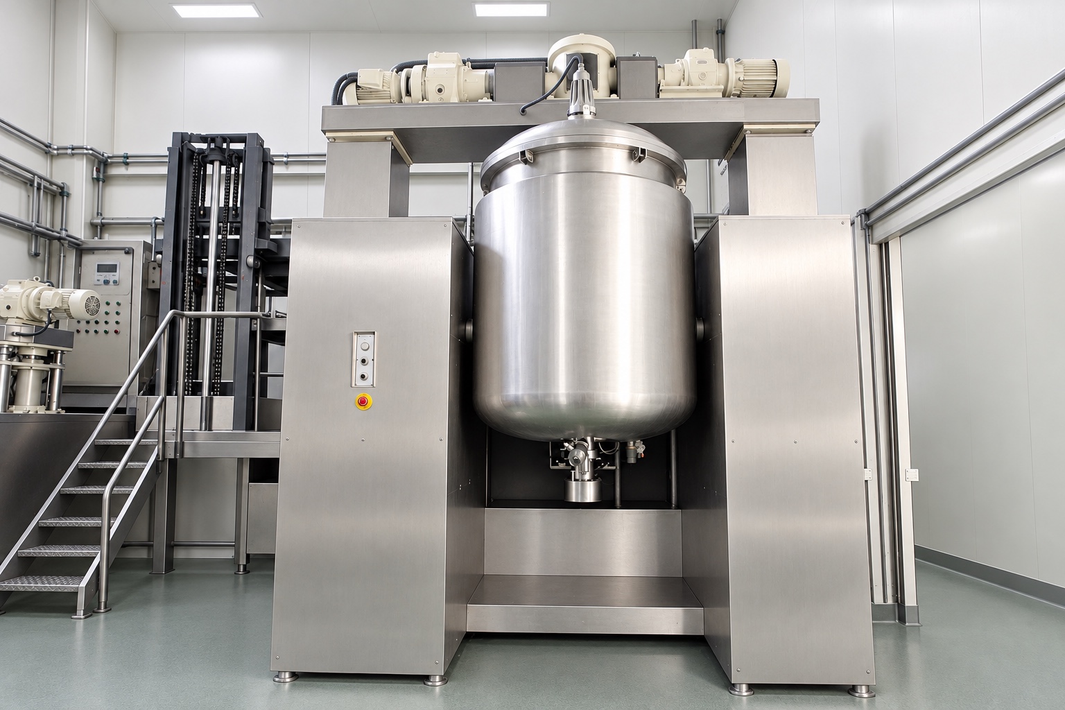 Cosmetic manufacturing visual
