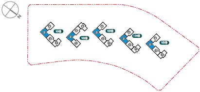세대안내 - 101㎡ 위치도