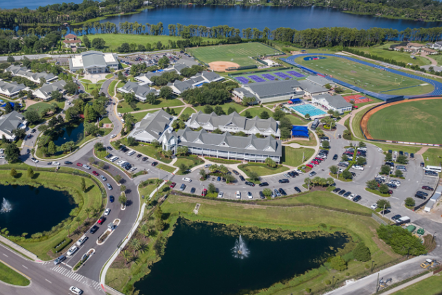 Windermere Preparatory School 캠퍼스 전경 (임시 이미지)
