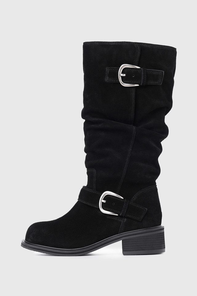 Two-Way<br>Buckle Long Boots