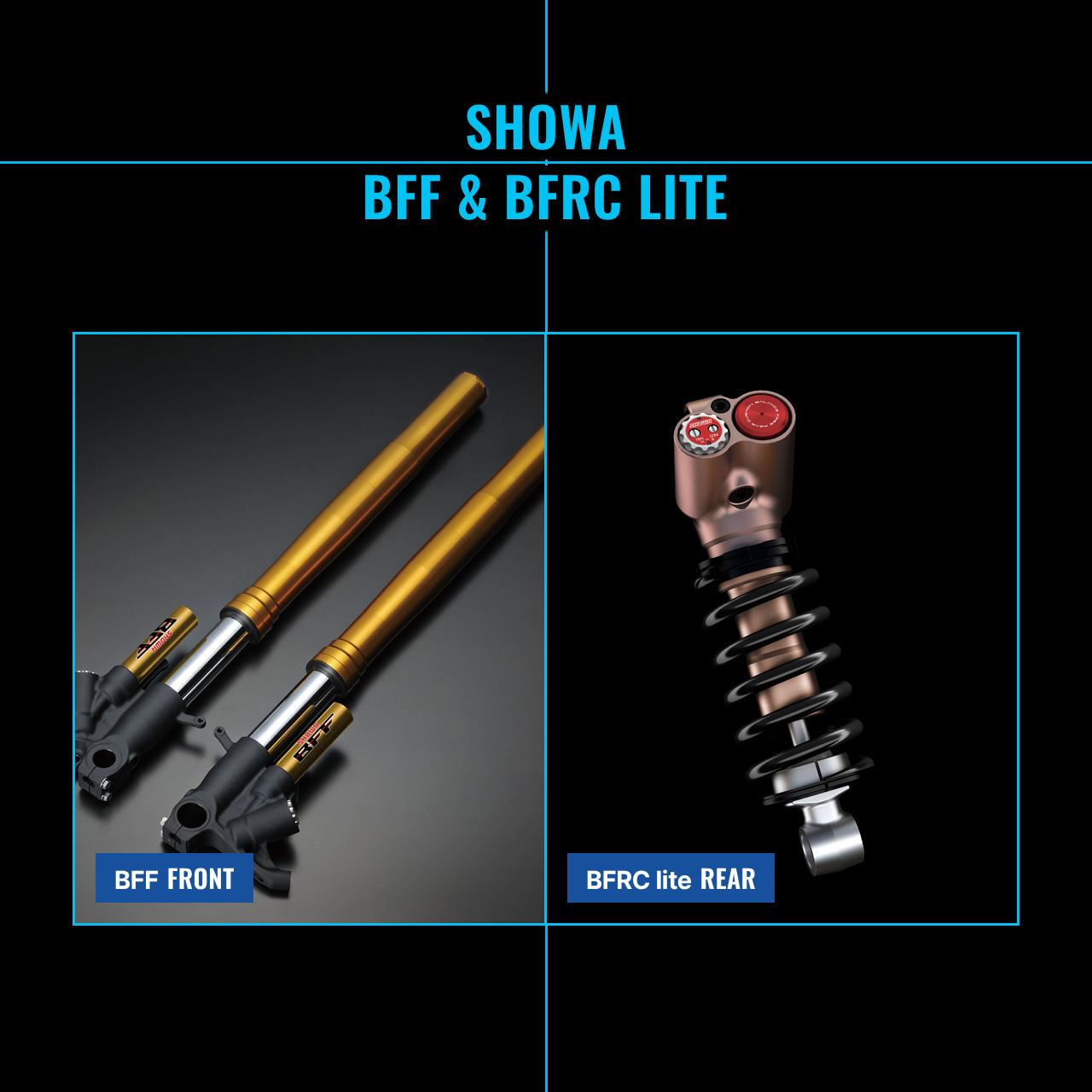 쇼와 BFF 프런트 포크와 BFRC lite 리어 쇼크