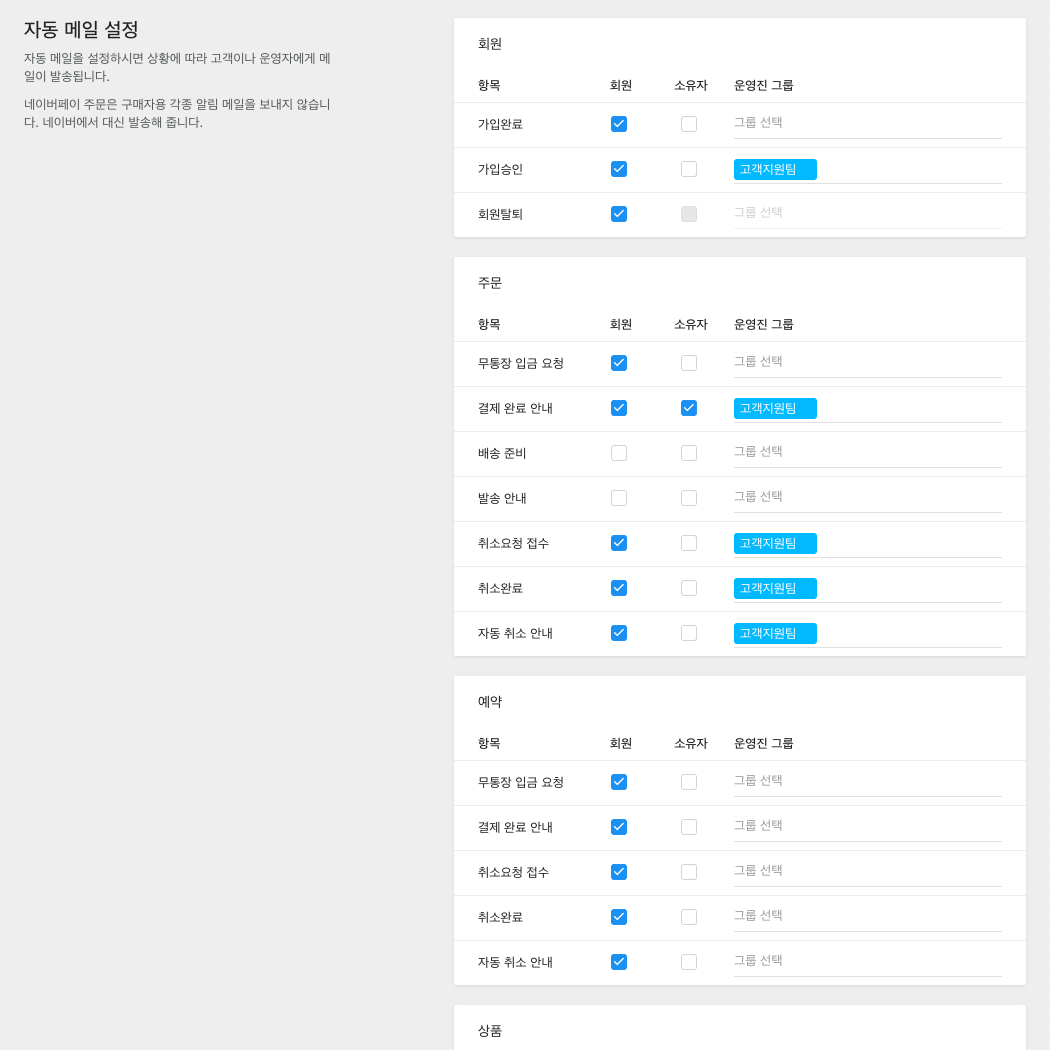 상담 문의, 게시물 등록 알림을 관리자 이메일로 받으려면? : 봄날애 디자인연구소