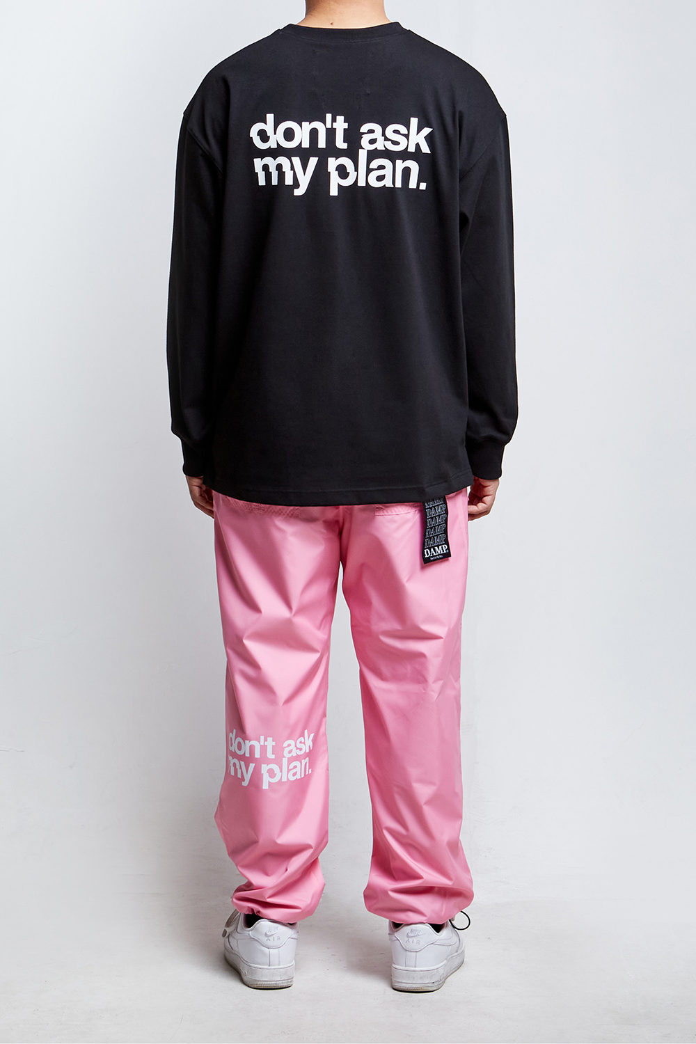 Don't Ask My Plan トップス&ボトムス MUSINSA公式 | Don't Ask My Plan Damp Classic Logo Oversized