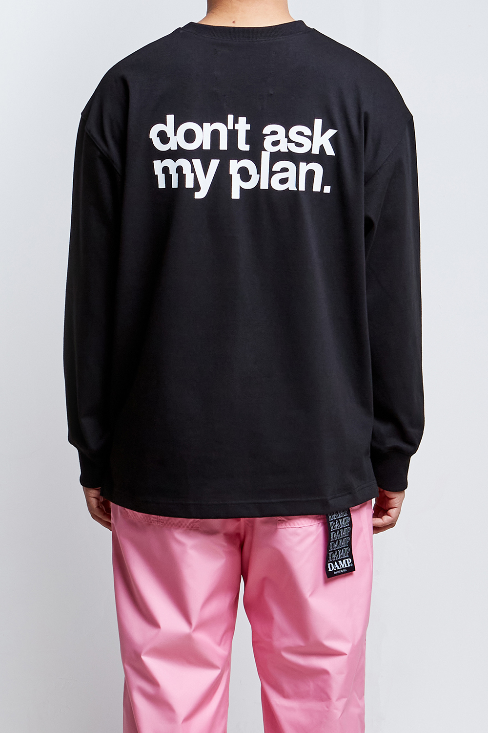 MUSINSA | Don't Ask My Plan Damp Classic Logo Oversized Long