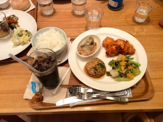 무인양품 카페 식사 세트