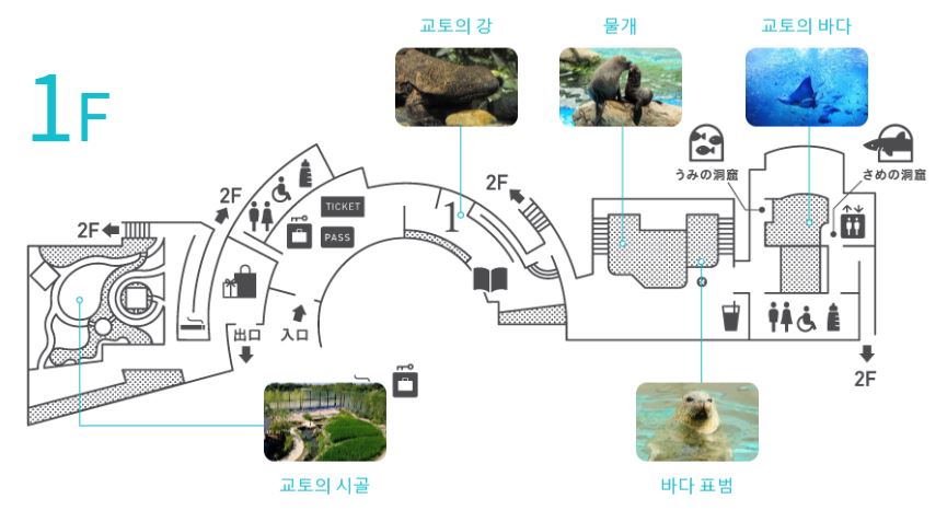 교토수족관 1층
