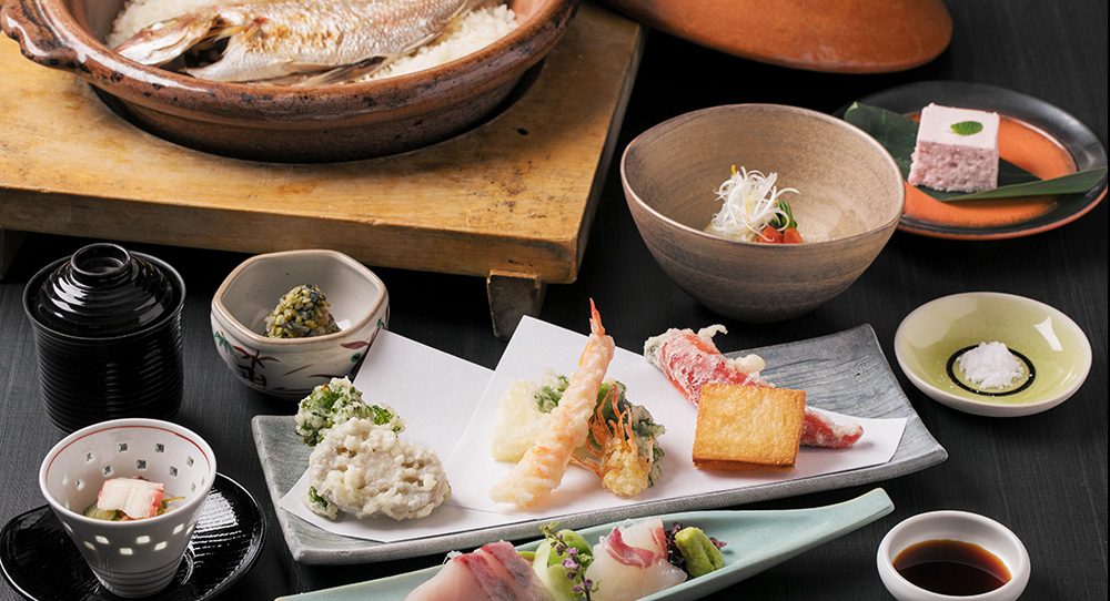 오사카 튀김정식