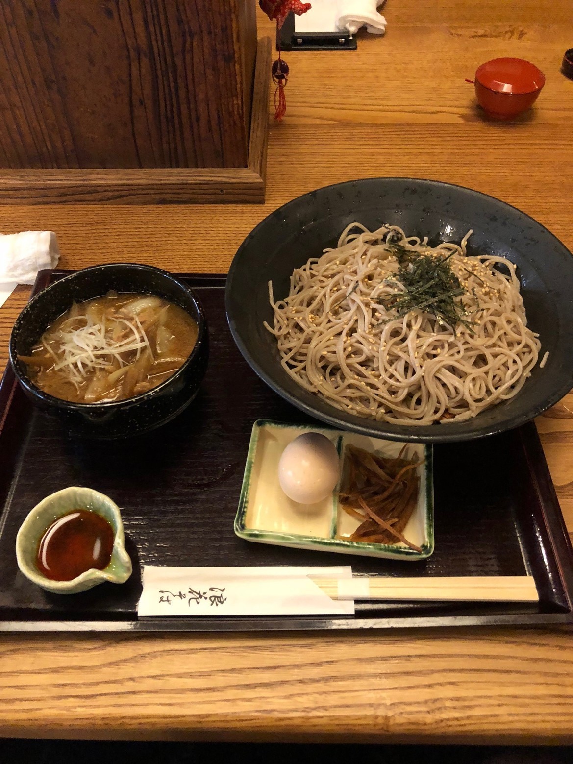 고기 츠케멘 소바