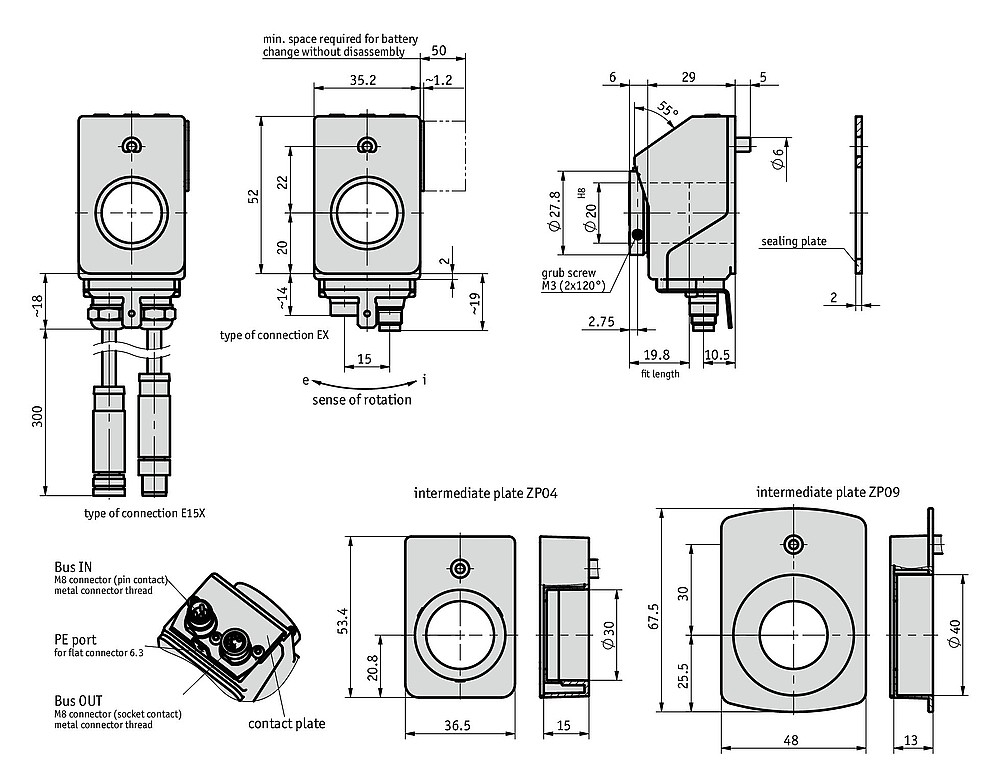 Electronic position indicator AP05 전자식 포지션인디게이터