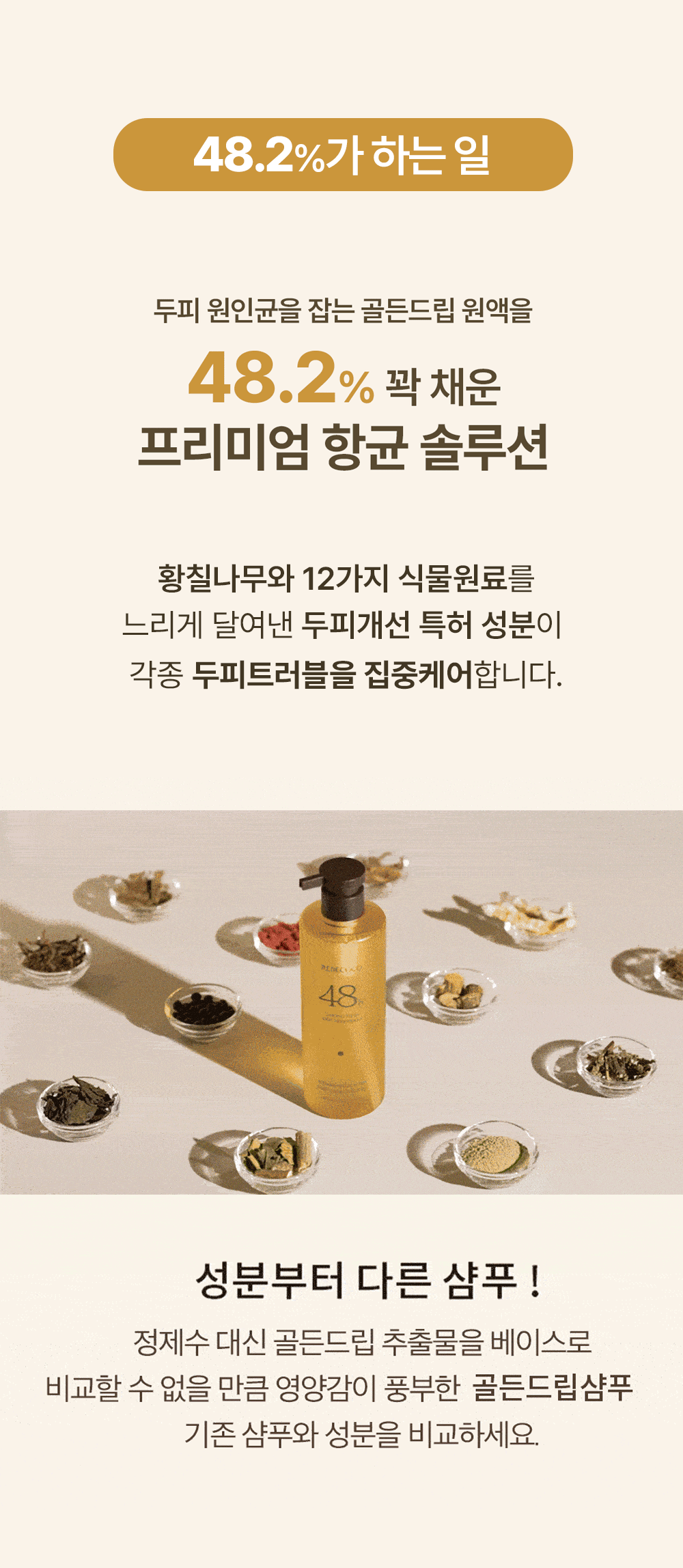 48K샴푸 400ml 3개