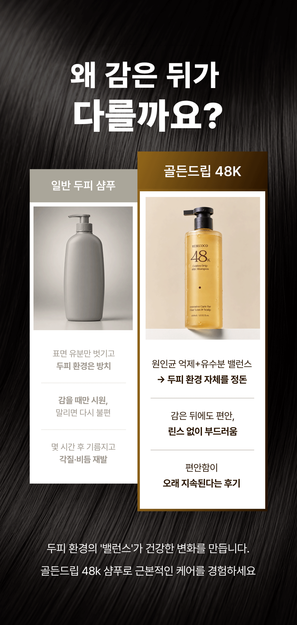 레베코코 골든드립 48K샴푸 255ml