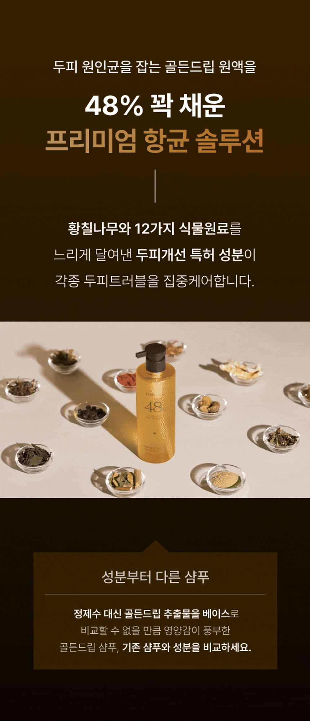 레베코코 골든드립 48K샴푸 400ml [무료배송]