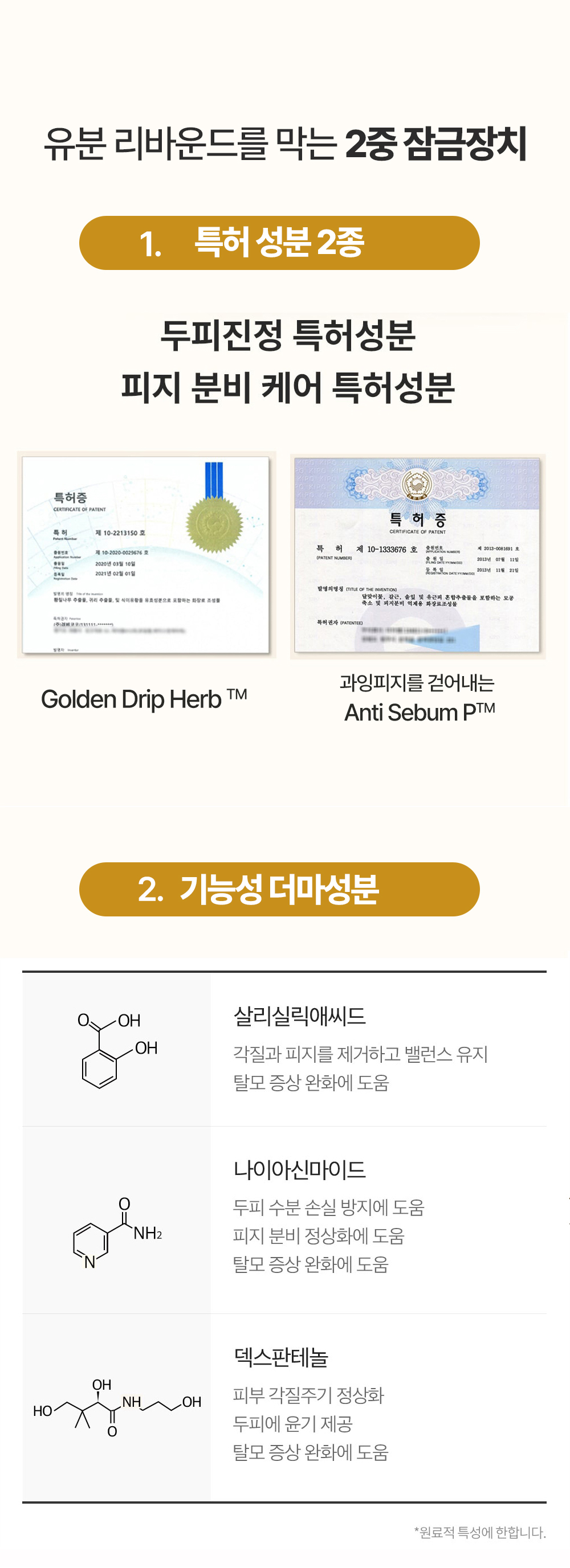 레베코코 골든드립 48K샴푸 255ml
