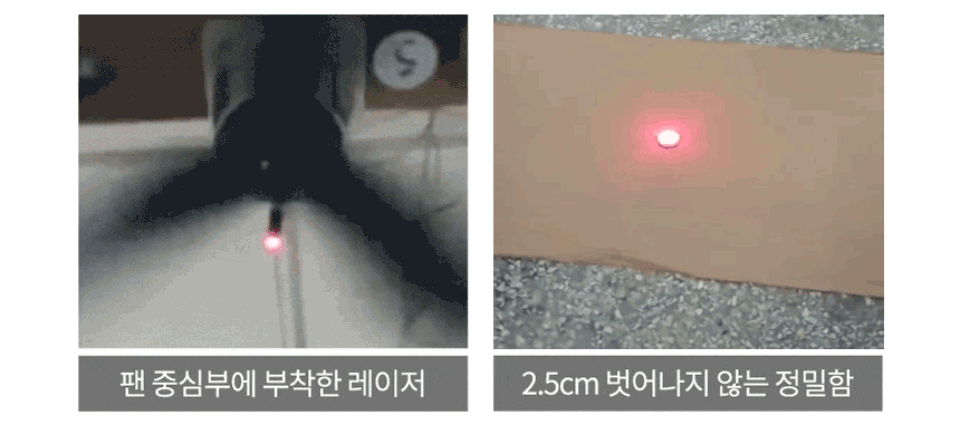 팬앤코 실링팬 회전 작동 모습 풍속 조절
