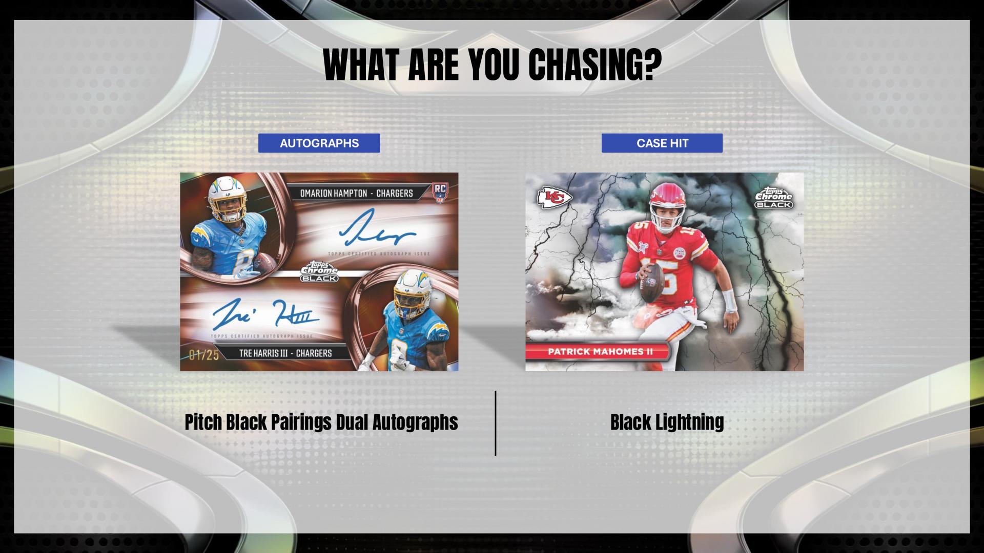 2025 Topps Chrome Black Football Hobby Box