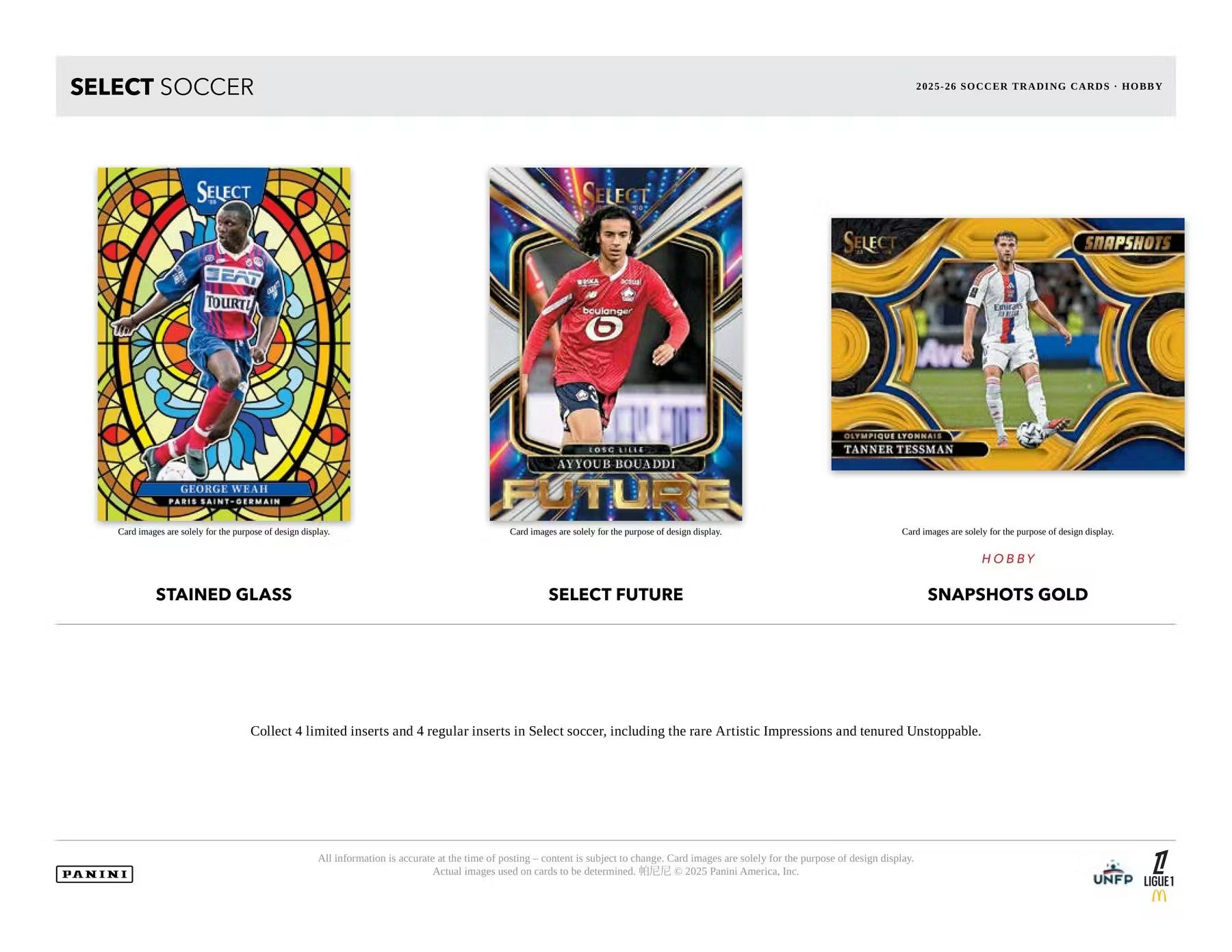 2025-26 Panini Select Ligue 1 Soccer Hobby Box