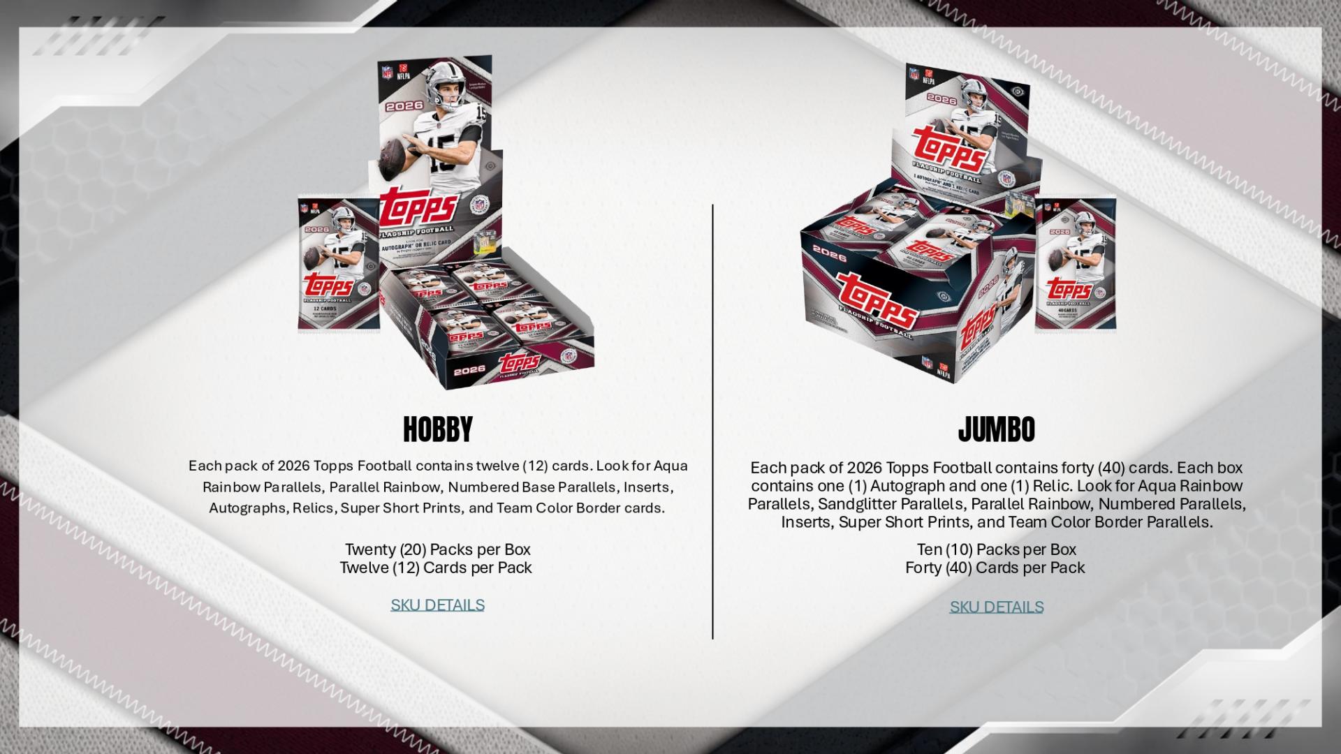 2026 Topps Flagship Football Hobby Box