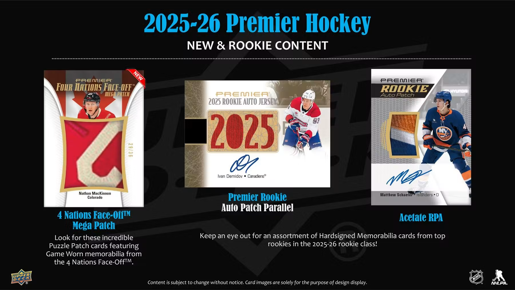 2025-26 Upper Deck Premier Hockey Hobby box