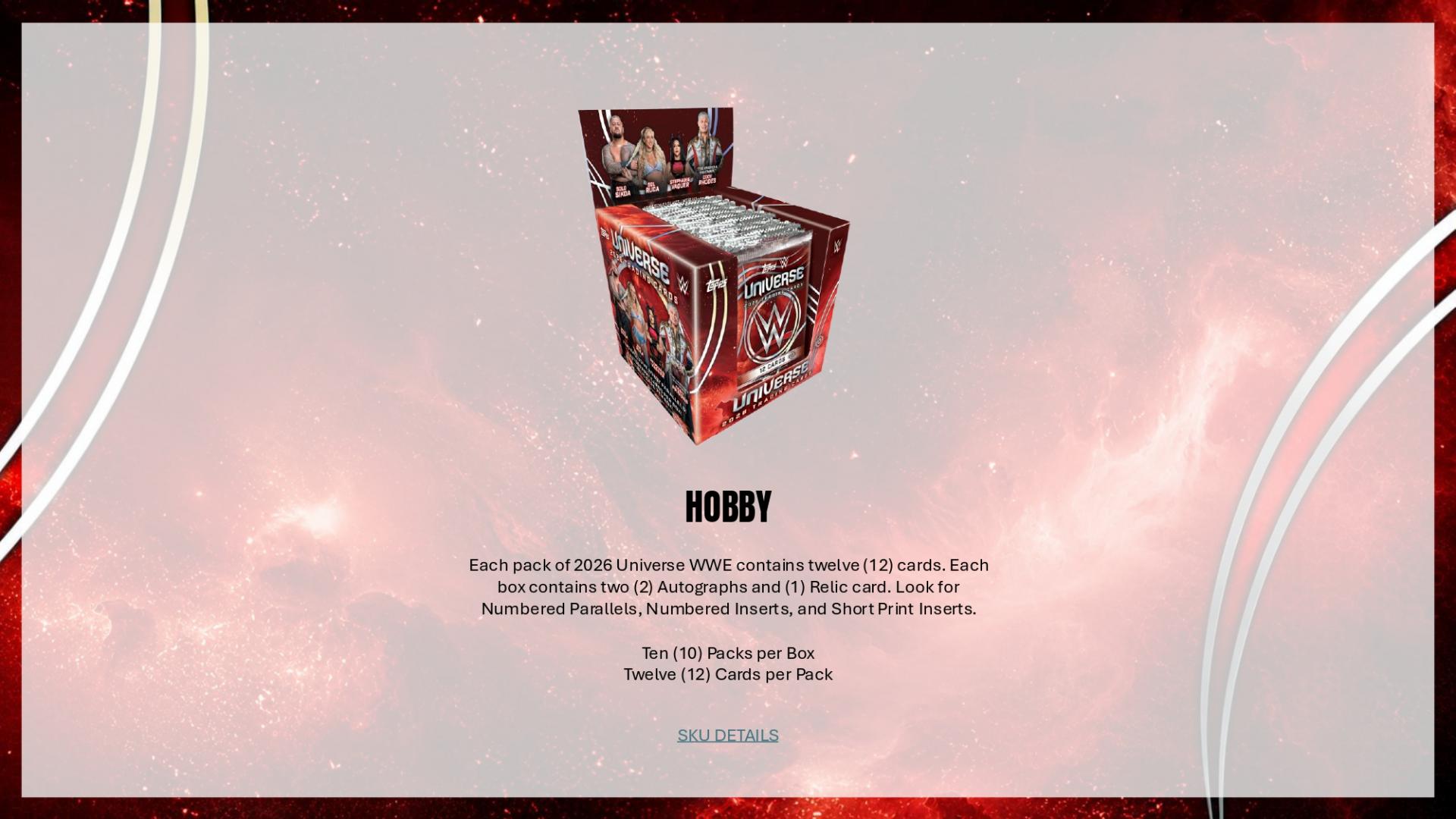 2026 Topps Universe WWE Hobby Box