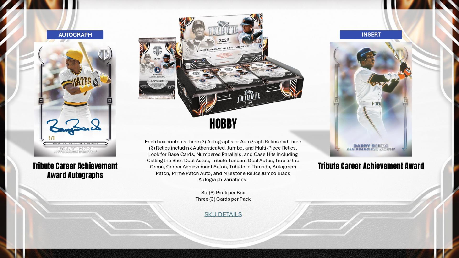 2026 Topps Tribute Baseball Hobby Box