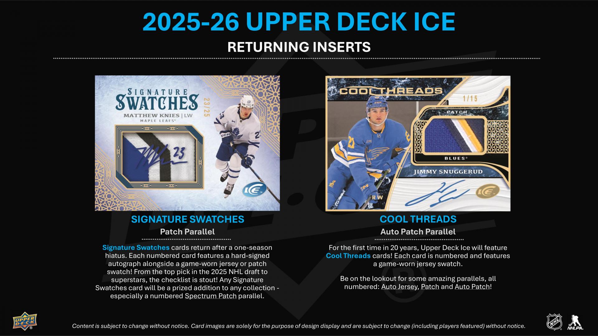 2025-26 Upper Deck Ice Hockey Hobby Box