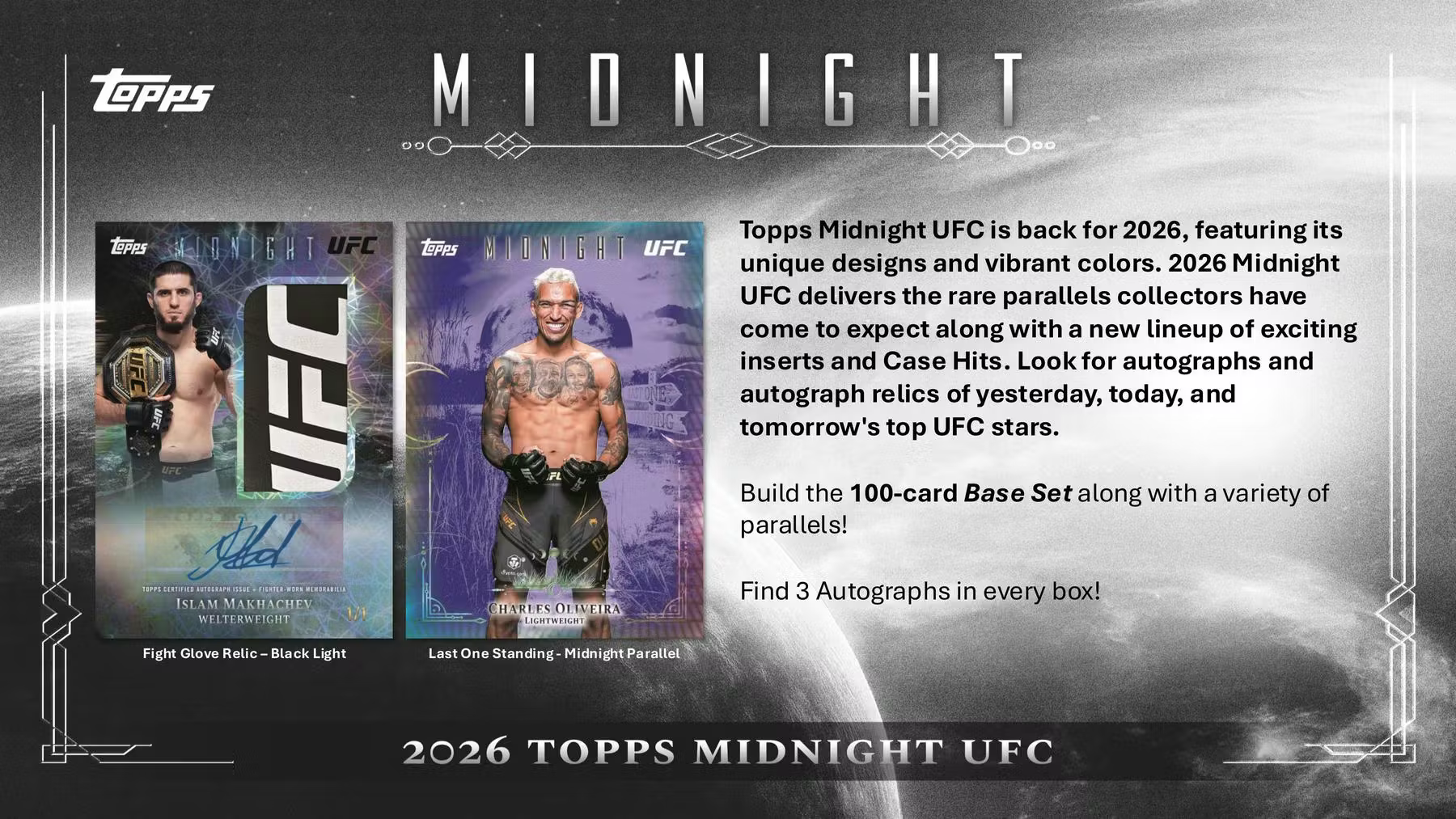 2026 탑스 미드나이트 UFC 하비 박스