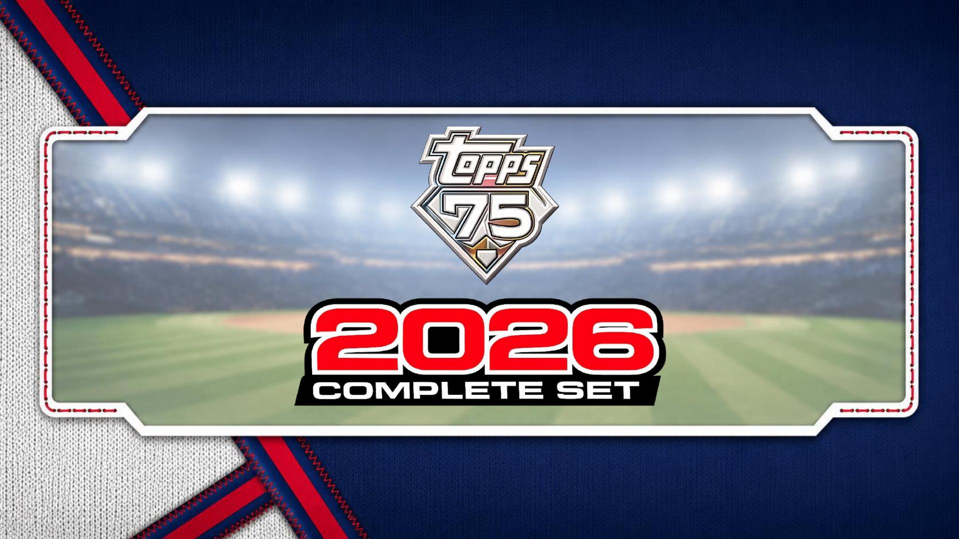 2026 Topps Baseball Complete Set Box