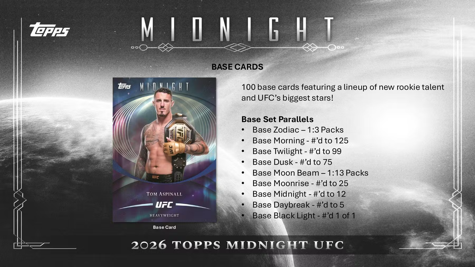 2026 탑스 미드나이트 UFC 하비 박스